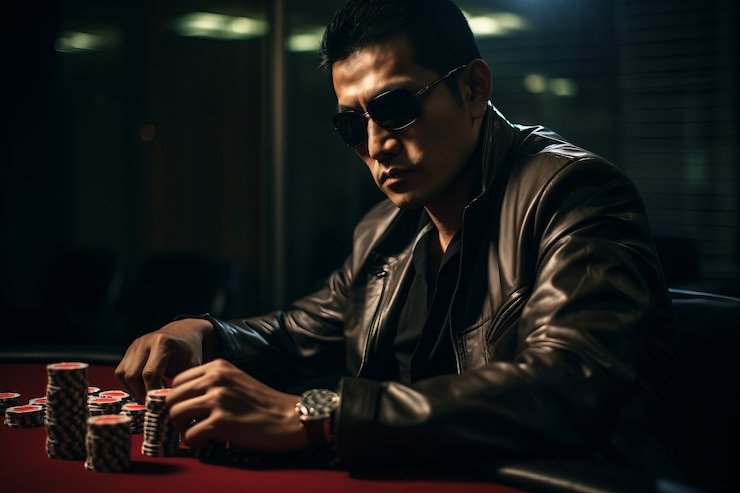Meja blackjack langsung di studio kasino napi 4d dengan tampilan HD